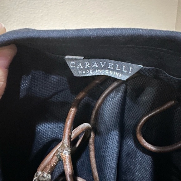 Men’s Caravelli slim navy suit jacket/coat.  EUC. - Picture 3 of 6